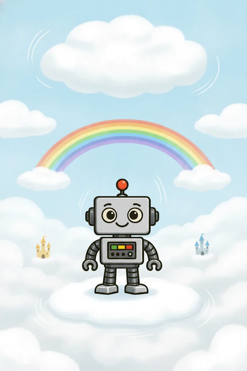 Robbie and the Moving Cloud cover artwork