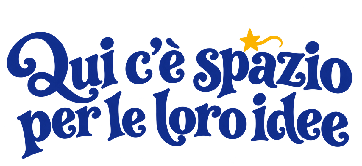 Qui c’è spazio per le loro idee