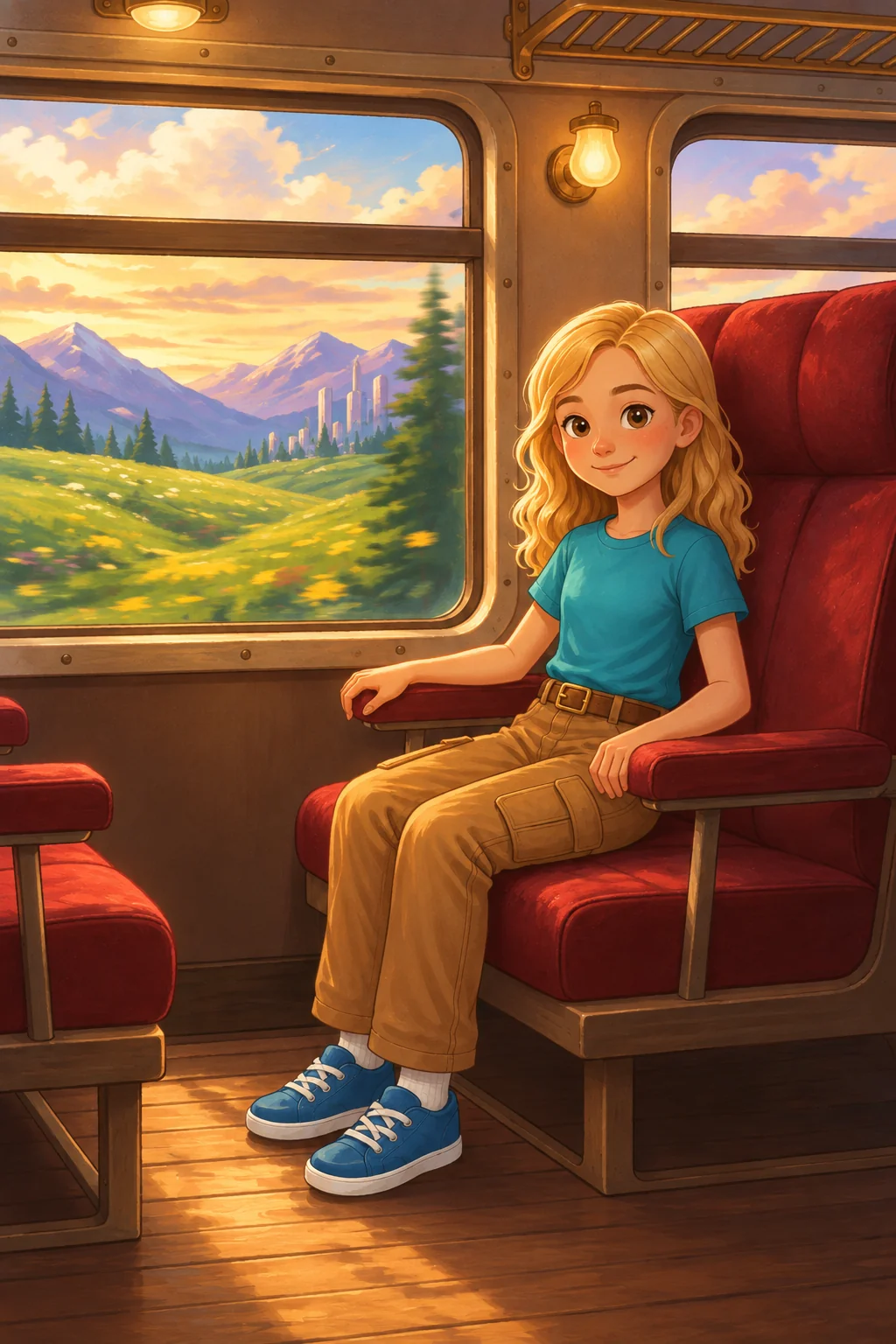 Clara and the Whispering Carriages, página 1