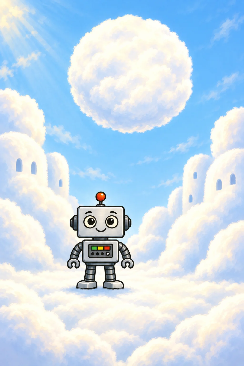 Robbie and the Moving Cloud, pagina 1